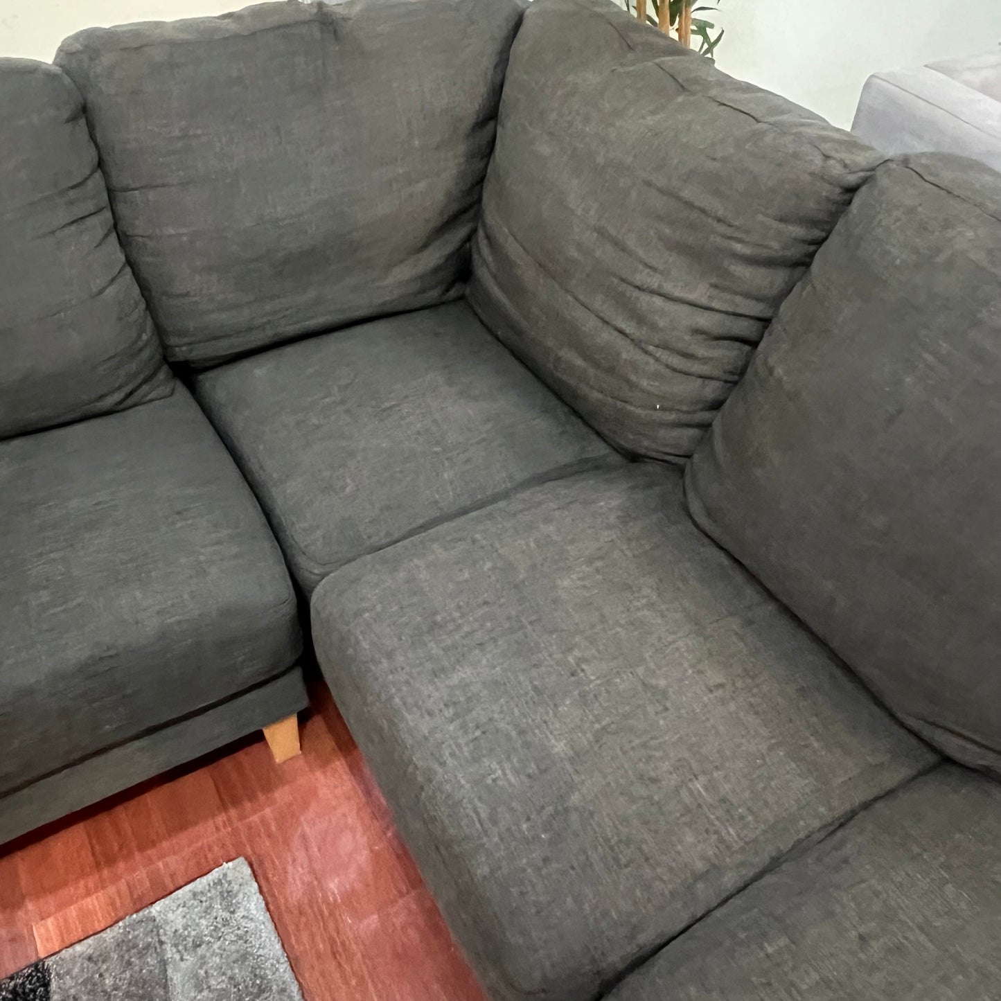 Dark Grey Corner couch