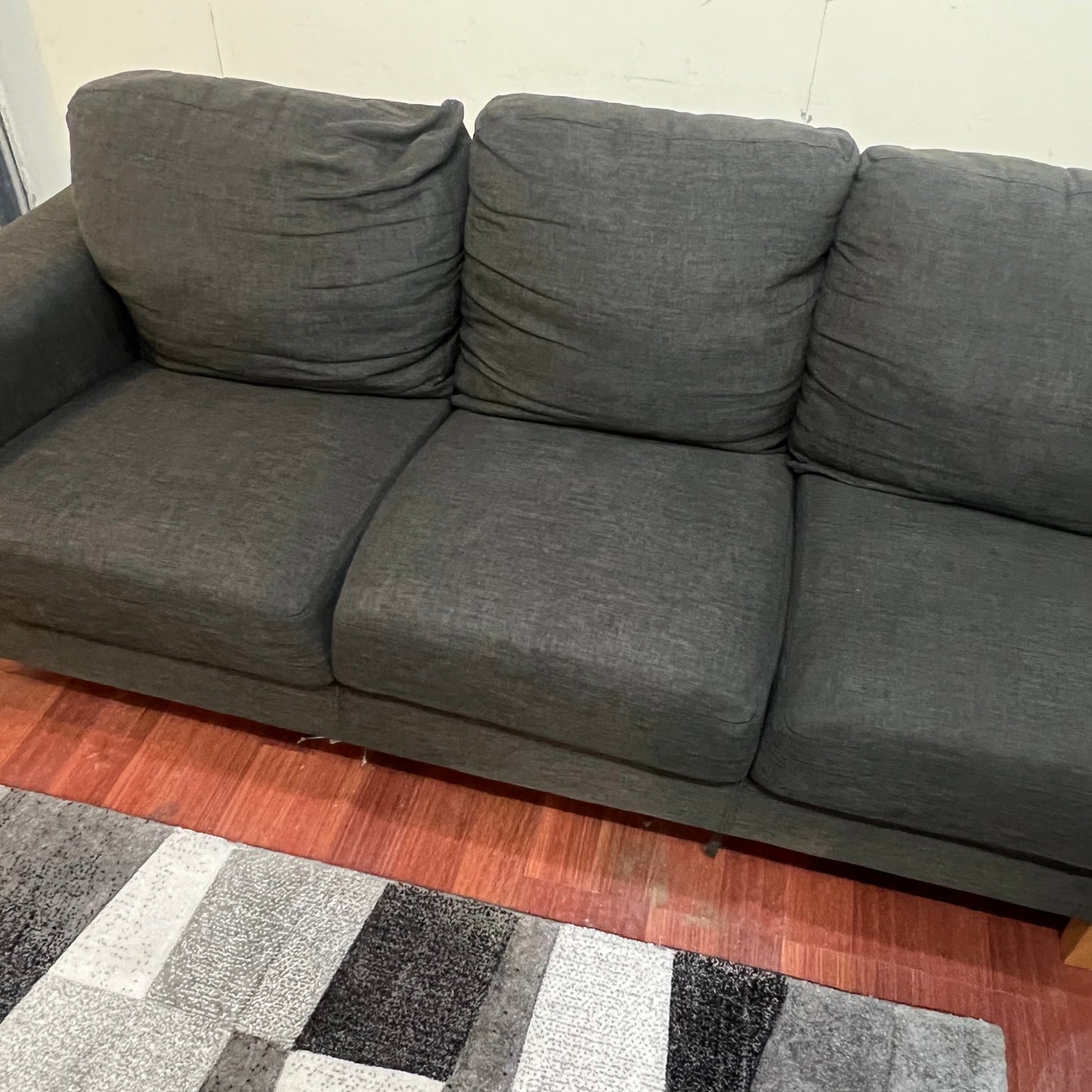 Dark Grey Corner couch